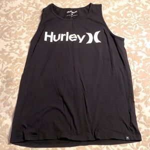 Hurley Black Tank/Muscle Tee